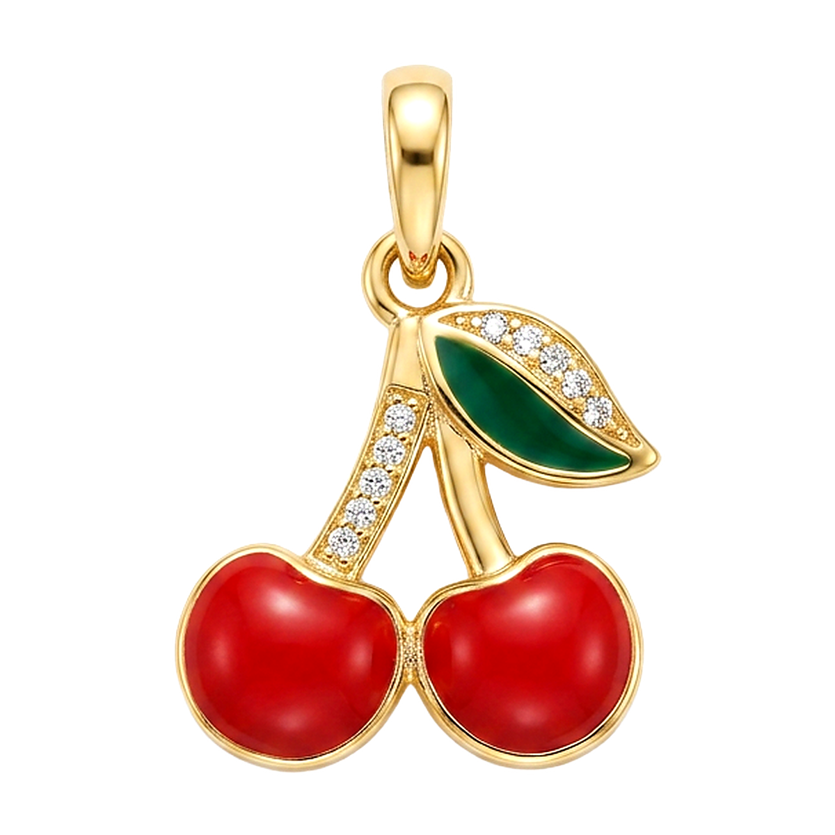 Red Cherries charm