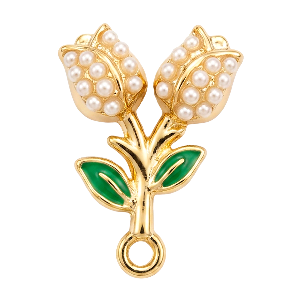 Tulip Cherries charm