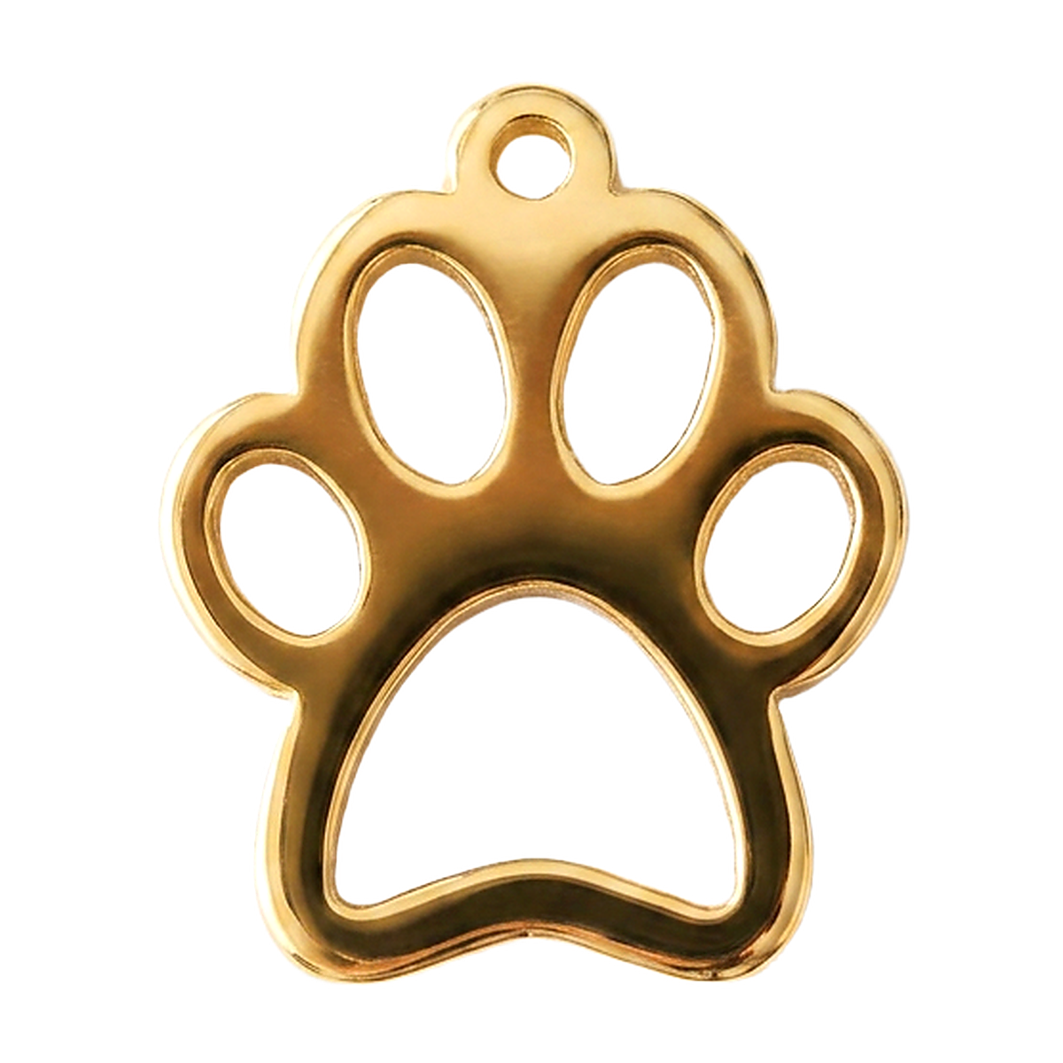 Golden Paw charm