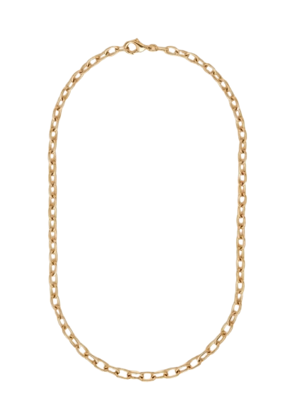 Semi Chunky Gold Necklace Chain