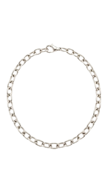 Semi-Chunky Silver Bracelet Base