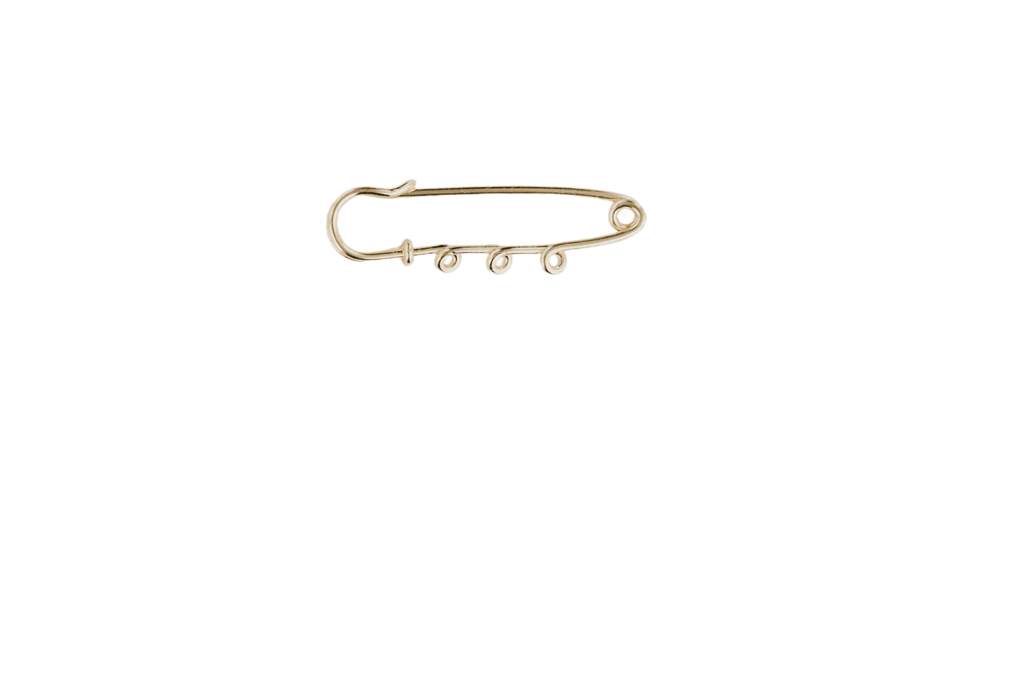 Gold Brooch Base
