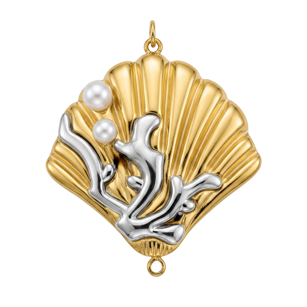Statement Gold Shell