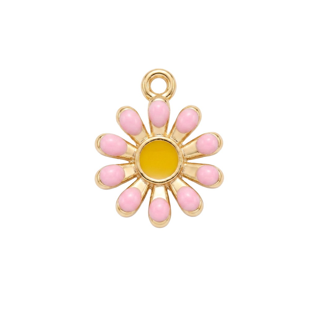 Pink Blossom charm