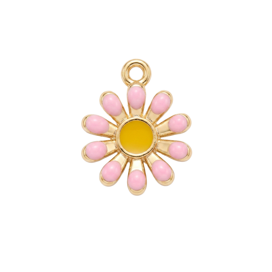 Pink Blossom charm