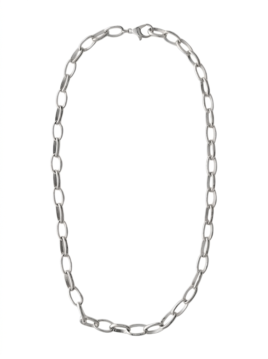 Extra Chunky Silver Necklace Chain