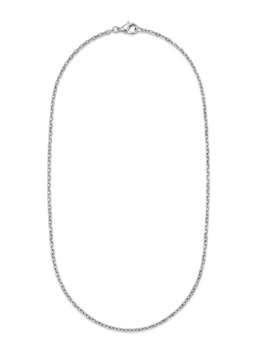 Thin Silver Necklace Chain