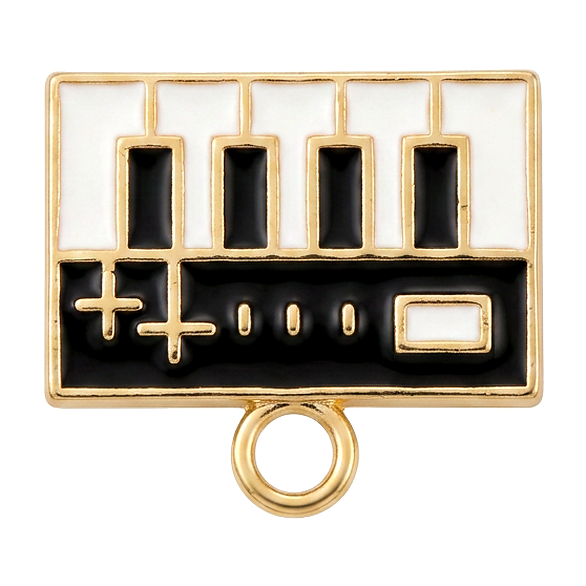 Piano Keys charm