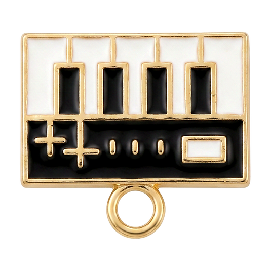Piano Keys charm