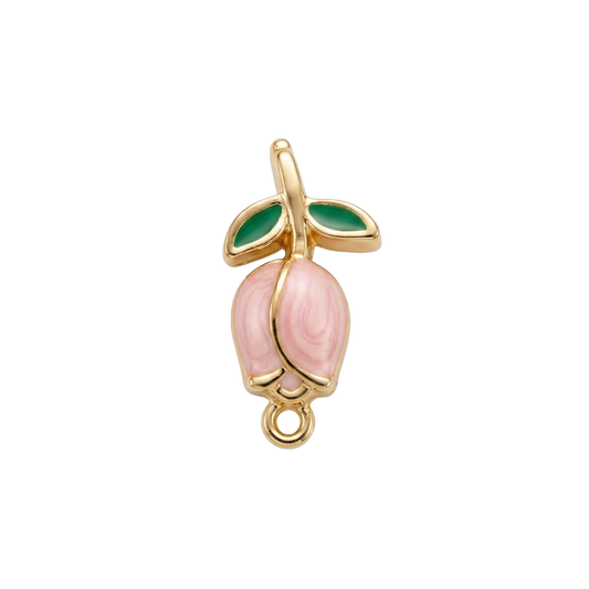 Pink Tulip charm