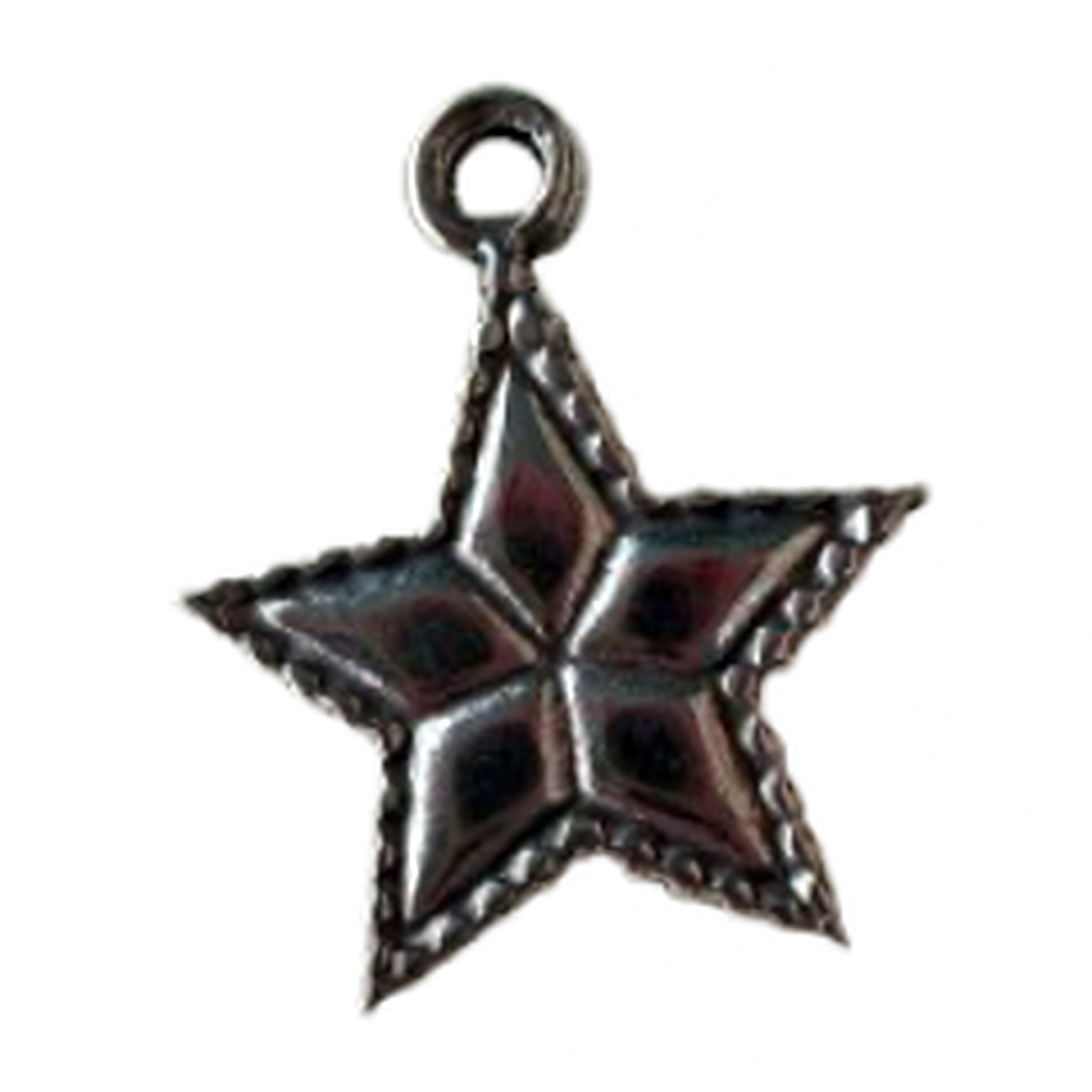 Silver Shining Star charm