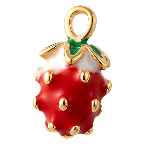 Strawberry Kiss charm