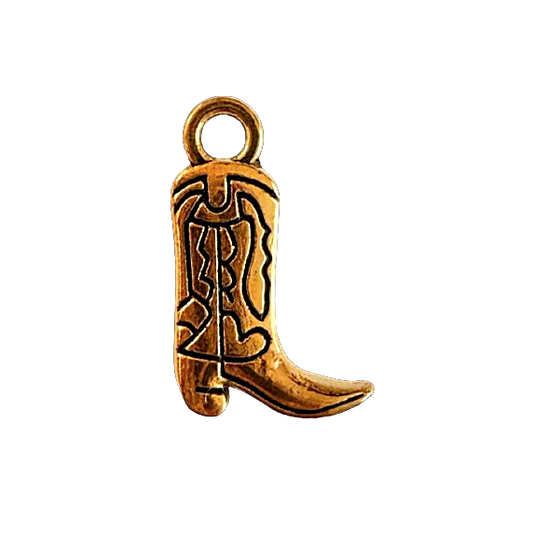 Gold Cowboy Boot