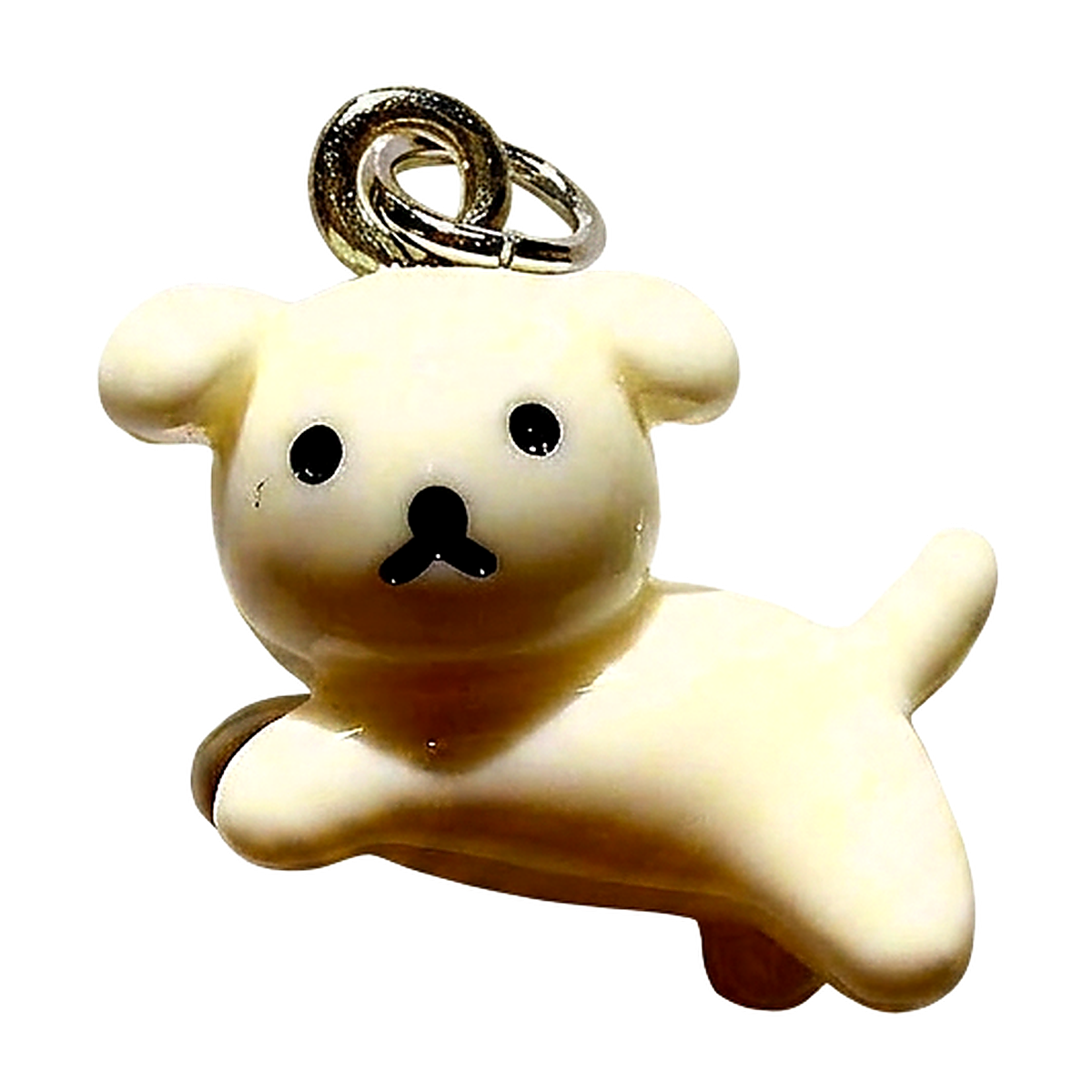 White Pawfect Companion charm