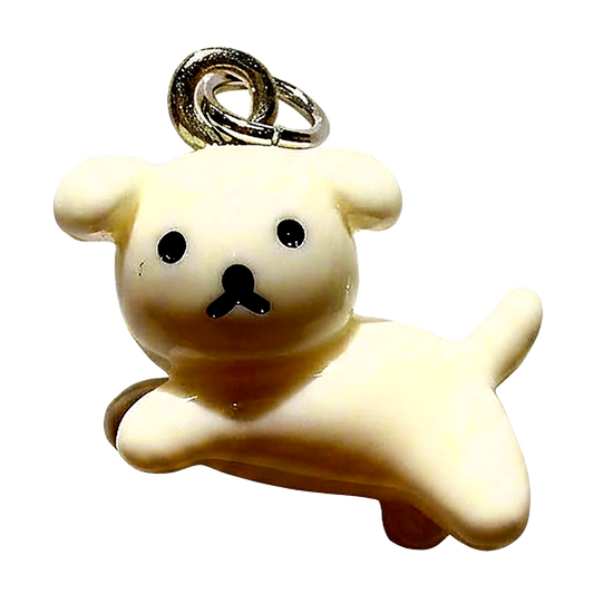 White Pawfect Companion charm