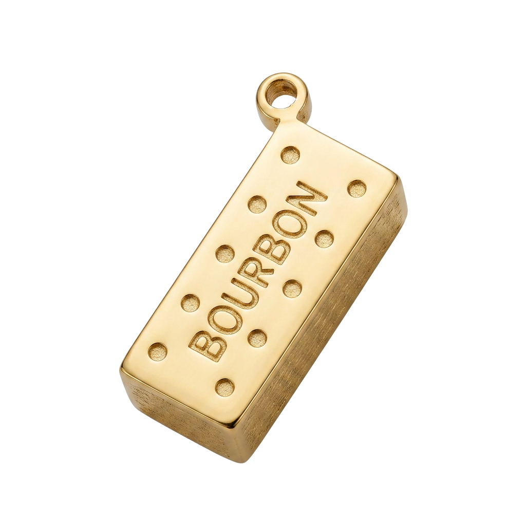 Bourbon Biscuit charm
