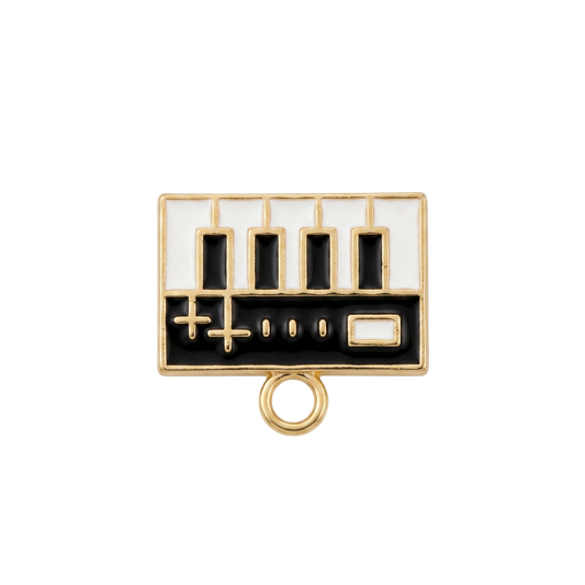 Piano Keys charm