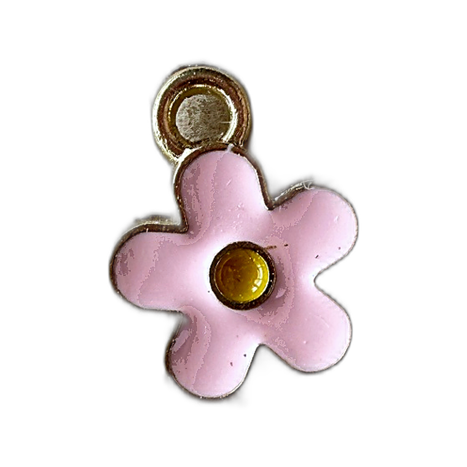 Pink Flower Blossom charm