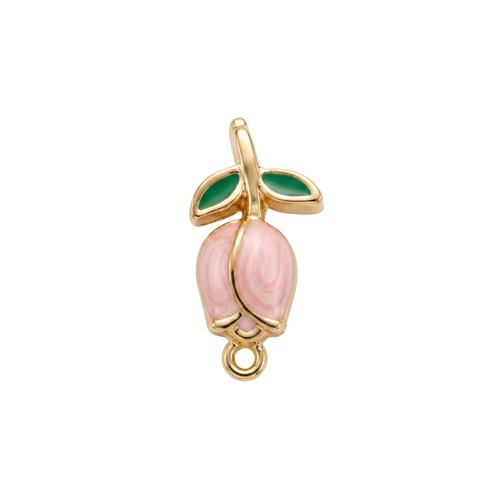 Pink Tulip charm