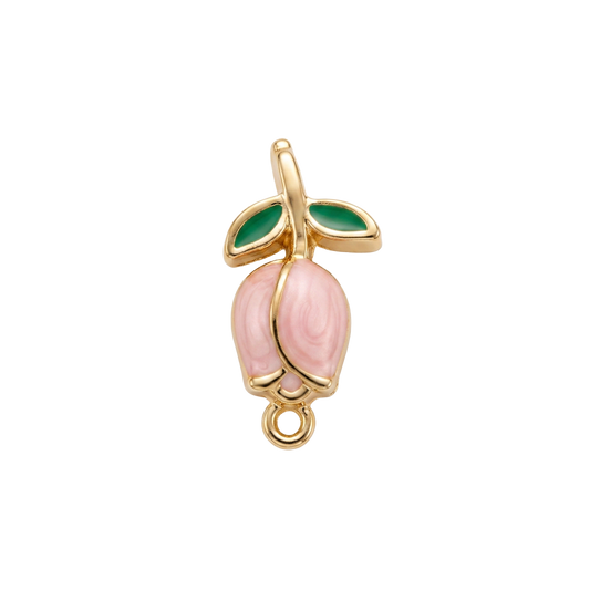 Pink Tulip charm