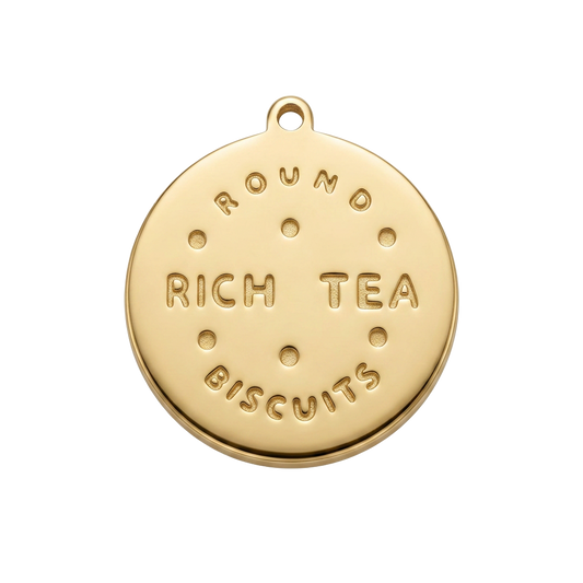 Rich Tea Biscuit charm