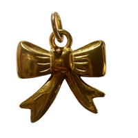 Gold Delicate Bow - L