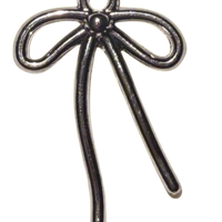 Silver Breezy Bow - L