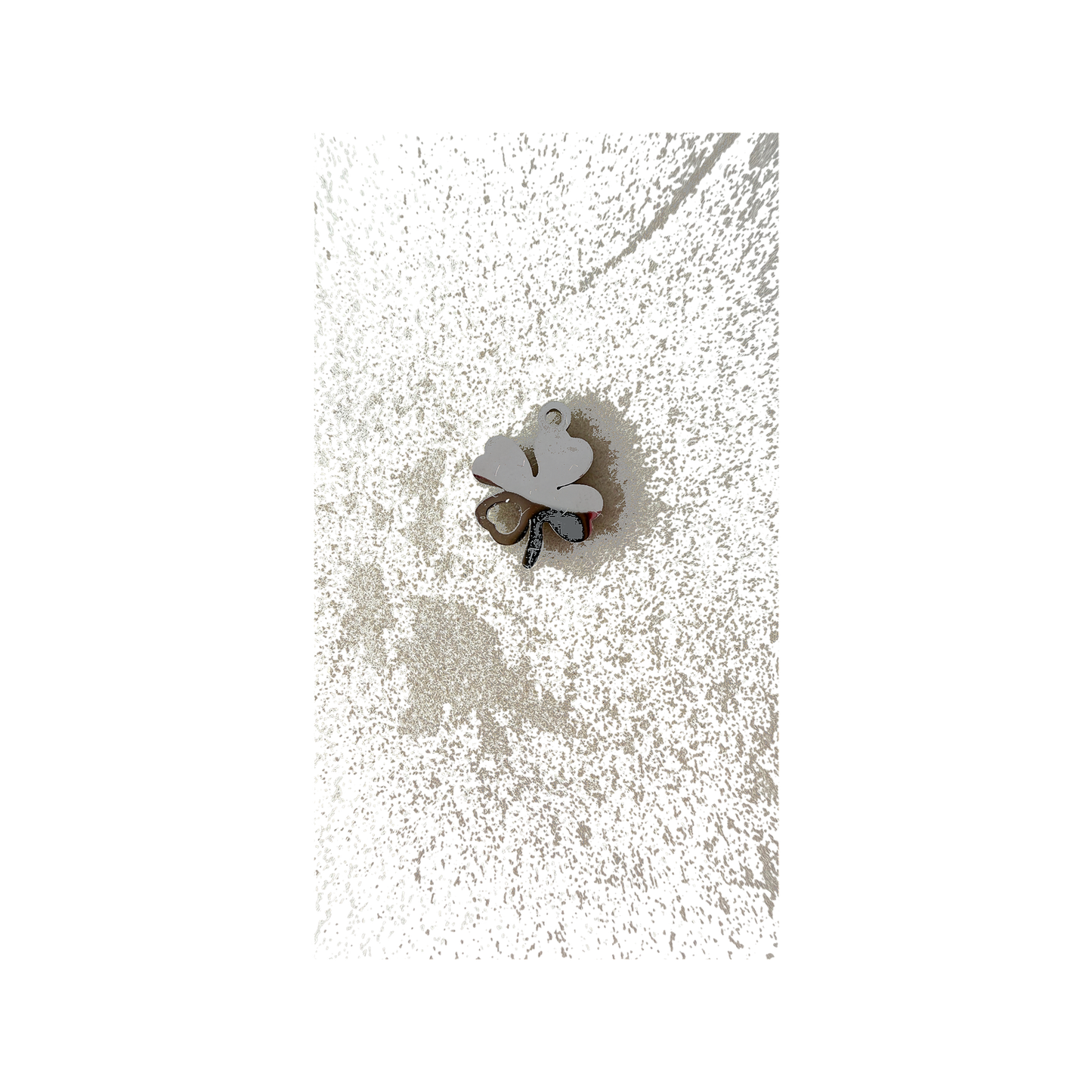 Silver Lucky Charm charm