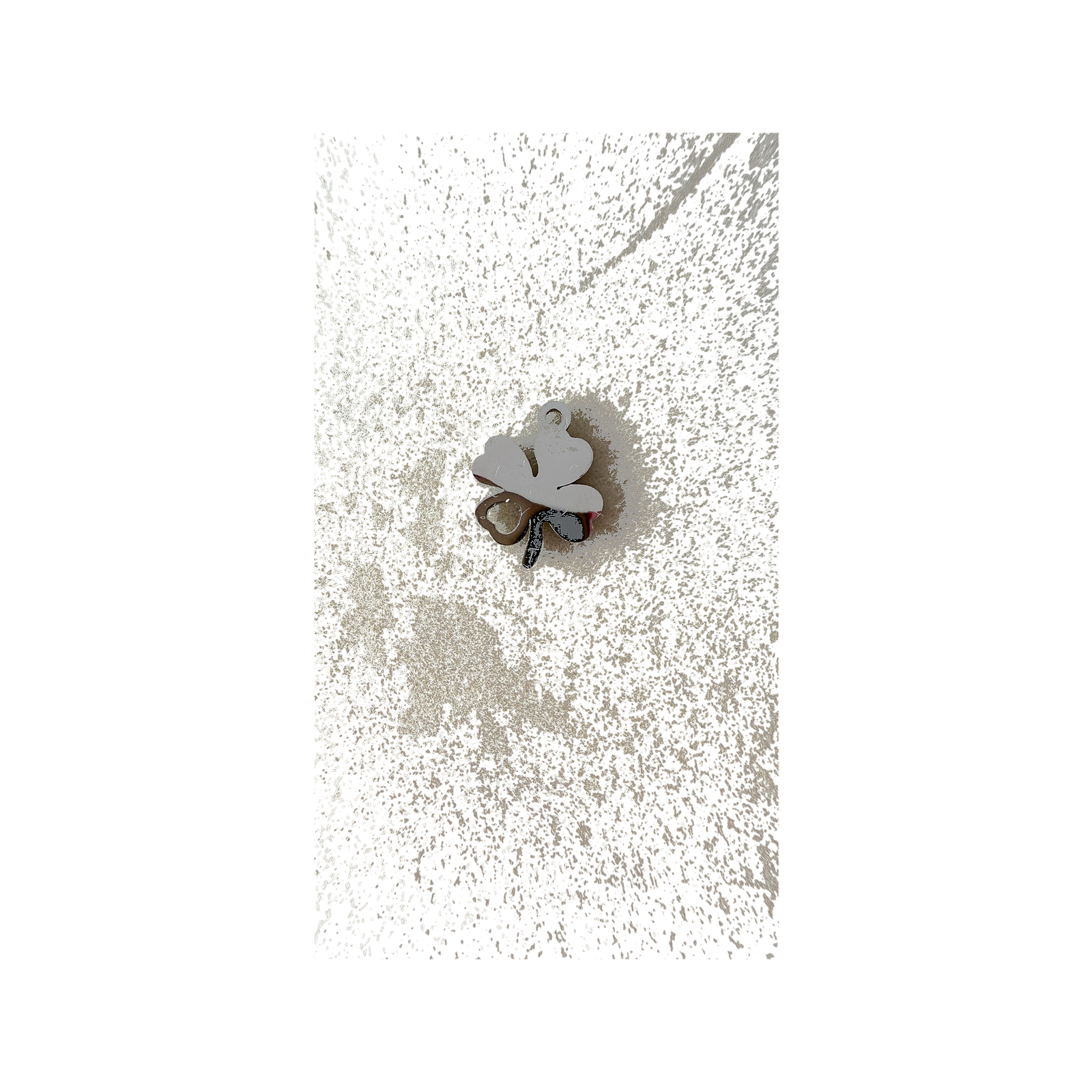 Silver Lucky Charm charm