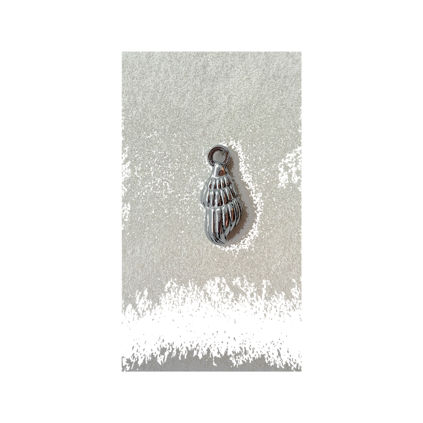 Silver Shell charm