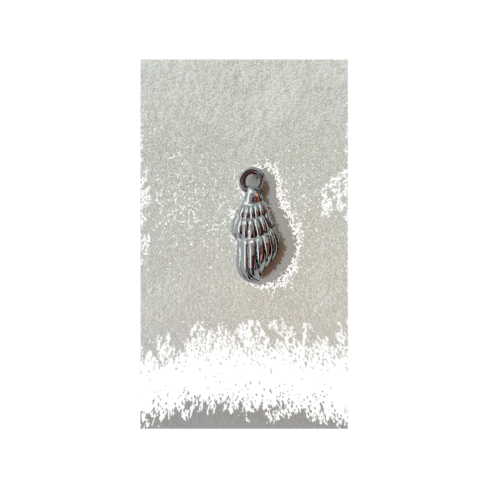 Silver Shell charm
