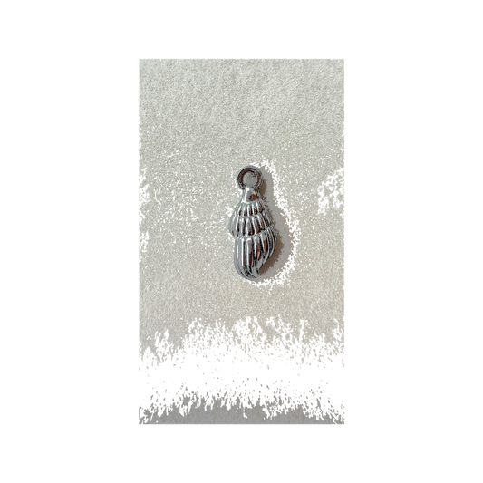 Silver Shell charm