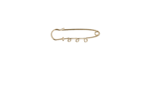 Gold Brooch Base