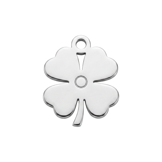 Silver Lucky Charm charm