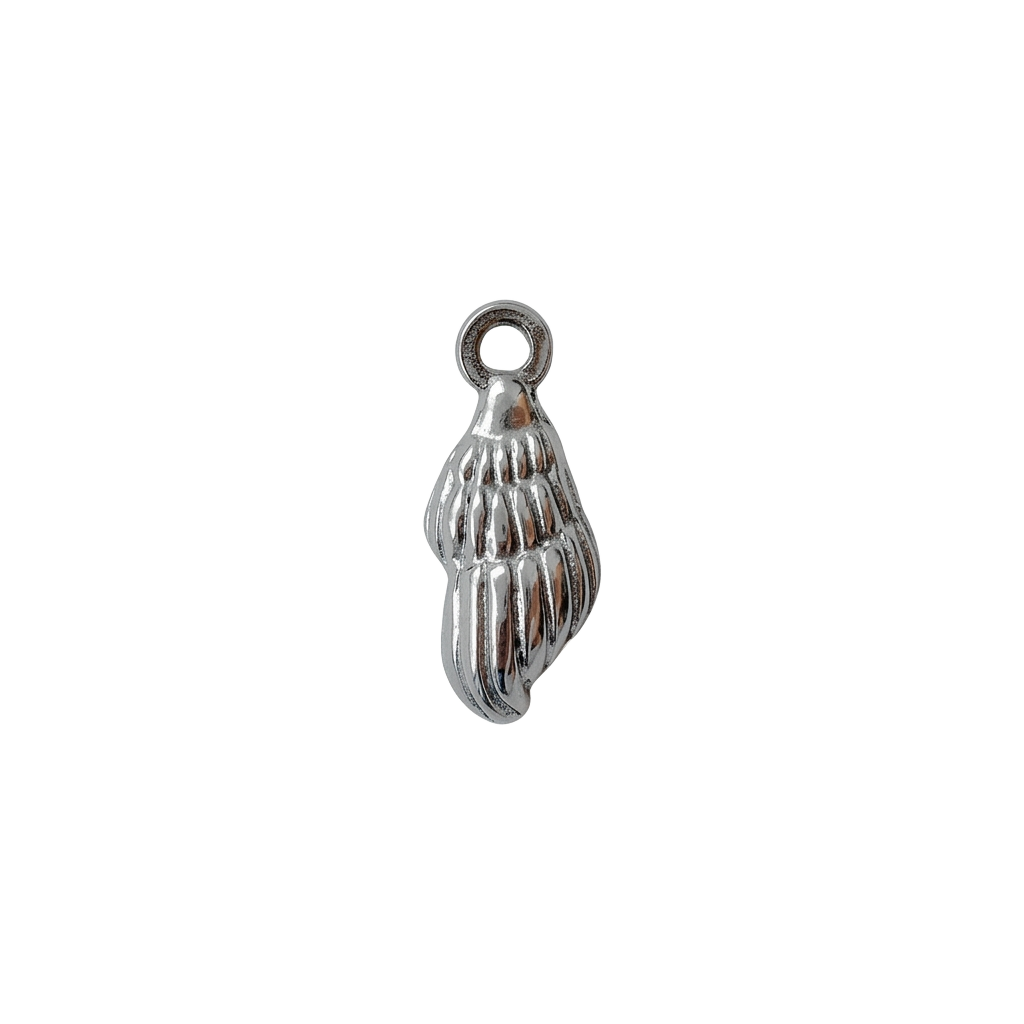 Silver Shell charm